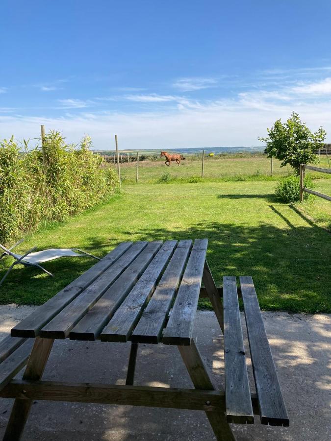 Le Clos De L'Angley Gites Et Ecurie Caffiers Экстерьер фото