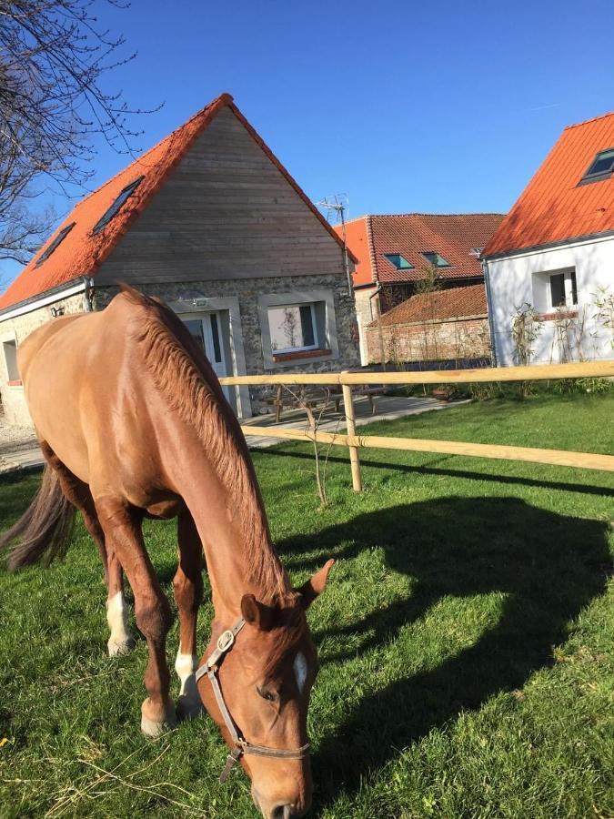 Le Clos De L'Angley Gites Et Ecurie Caffiers Экстерьер фото